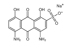 sodium 4,5-diamino-1,8-dihydroxy-9,10-dioxo-9,10-dihydroanthracene-2-sulfonate CAS:68227-60-1 manufacturer & supplier