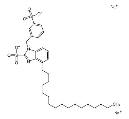 disodium,4-heptadecyl-1-[(3-sulfonatophenyl)methyl]benzimidazole-2-sulfonate CAS:68228-07-9 manufacturer & supplier