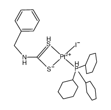 iodo(N-benzyldithiocarbamate)tricyclohexylphosphineplatinum(II) CAS:68229-38-9 manufacturer & supplier