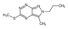 2H-Pyrazolo[4,3-e][1,2,4]triazine, 3-methyl-5-(methylthio)-2-propyl- CAS:682319-85-3 manufacturer & supplier