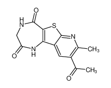 9-acetyl-8-methyl-3,4-dihydro-1H-pyrido[3',2':4,5]thieno[3,2-e][1,4]diazepine-2,5-dione CAS:682334-45-8 manufacturer & supplier