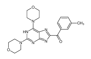 (2,6-dimorpholino-1H-purin-8-yl)(m-tolyl)methanone CAS:682337-76-4 manufacturer & supplier