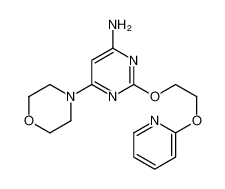 6-morpholin-4-yl-2-(2-pyridin-2-yloxyethoxy)pyrimidin-4-amine CAS:682337-86-6 manufacturer & supplier