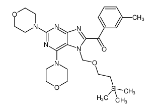 (2,6-dimorpholino-7-((2-(trimethylsilyl)ethoxy)methyl)-7H-purin-8-yl)(m-tolyl)methanone CAS:682337-93-5 manufacturer & supplier