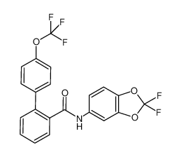 5-(4'-trifluoromethoxybiphen-2-ylcarbonylamino)-2,2-difluorobenzo[1,3]dioxole CAS:682339-97-5 manufacturer & supplier