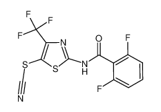 2,6-difluoro-N-(5-thiocyanato-4-(trifluoromethyl)thiazol-2-yl)benzamide CAS:682343-22-2 manufacturer & supplier