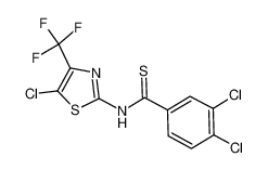 3,4-dichloro-N-(5-chloro-4-(trifluoromethyl)thiazol-2-yl)benzothioamide CAS:682343-25-5 manufacturer & supplier