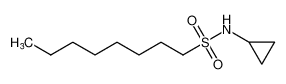 1-Octanesulfonamide, N-cyclopropyl- CAS:682343-35-7 manufacturer & supplier