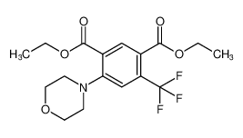 diethyl 4-morpholino-6-(trifluoromethyl)isophthalate CAS:682345-17-1 manufacturer & supplier