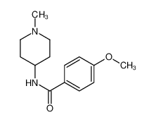 4-methoxy-N-(1-methylpiperidin-4-yl)benzamide CAS:682348-15-8 manufacturer & supplier