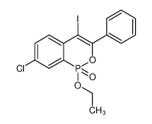 7-chloro-1-ethoxy-4-iodo-3-phenylbenzo[c][1,2]oxaphosphinine 1-oxide CAS:682348-84-1 manufacturer & supplier