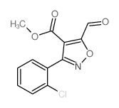 methyl 3-(2-chlorophenyl)-5-formyl-1,2-oxazole-4-carboxylate CAS:682352-78-9 manufacturer & supplier