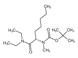 (S)-2-(N-tert-butoxycarbonyl-N-methylamino)-N,N-diethylheptanamide CAS:682353-62-4 manufacturer & supplier