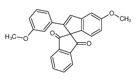 5-methoxy-2-(3-methoxyphenyl)-1,2'-spirobi[indene]-1',3'-dione CAS:682356-63-4 manufacturer & supplier