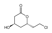 2H-Pyran-2-one, 6-(2-chloroethyl)tetrahydro-4-hydroxy-, (4R,6S)- CAS:682356-83-8 manufacturer & supplier