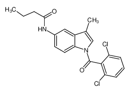 1-(2',6'-dichlorobenzoyl)-3-methyl-5-(n-propanecarbonyl)aminoindole CAS:682357-79-5 manufacturer & supplier