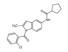 1-(2'-chlorobenzoyl)-5-cyclopentanecarbonylamino-2-methylindole CAS:682358-90-3 manufacturer & supplier