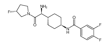 N-((1S,4r)-4-((S)-1-amino-2-((R)-3-fluoropyrrolidin-1-yl)-2-oxoethyl)cyclohexyl)-3,4-difluorobenzamide CAS:682359-85-9 manufacturer & supplier