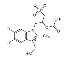 2-acetyloxy-3-(5,6-dichloro-3-ethyl-2-methylbenzimidazol-1-ium-1-yl)propane-1-sulfonate CAS:68239-66-7 manufacturer & supplier