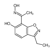 1-(3-ethyl-6-hydroxy-benzo[d]isoxazol-7-yl)-ethanone oxime CAS:68241-41-8 manufacturer & supplier