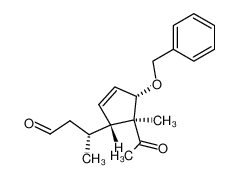 (1α,2β(S(*)),5β)-1-(2-(2-formyl-1-methylethyl)-1-methyl-5-(phenylmethoxy)cyclopent-3-enyl)ethanone CAS:68241-52-1 manufacturer & supplier