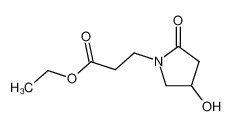 3-(4-hydroxy-2-oxo-pyrrolidin-1-yl)-propionic acid ethyl ester CAS:68252-29-9 manufacturer & supplier