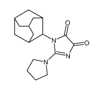 1-adamantan-2-yl-2-pyrrolidin-1-yl-1H-imidazole-4,5-dione CAS:68259-96-1 manufacturer & supplier