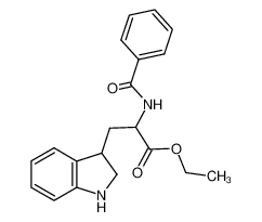 2-Benzoylamino-3-(2,3-dihydro-1H-indol-3-yl)-propionic acid ethyl ester CAS:68262-52-2 manufacturer & supplier