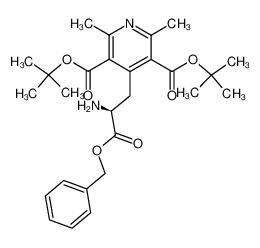 (2'S)-4-(2'-amino-2'-benzyloxycarbonyl-ethyl)-2,6-dimethyl-pyridine-3,5-dicarboxylic acid di-tert-butyl ester CAS:682742-82-1 manufacturer & supplier