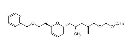 (2R,6R)-6-(2-(benzyloxy)ethyl)-2-((S)-4-((methoxymethoxy)methyl)-2-methylpent-4-en-1-yl)-3,6-dihydro-2H-pyran CAS:682744-88-3 manufacturer & supplier