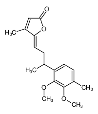 5-[3-(2,3-Dimethoxy-4-methyl-phenyl)-but-(Z)-ylidene]-4-methyl-5H-furan-2-one CAS:682746-89-0 manufacturer & supplier