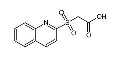 Acetic acid, (2-quinolinylsulfonyl)- CAS:682749-33-3 manufacturer & supplier