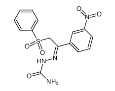 2-benzenesulfonyl-1-(3-nitro-phenyl)-ethanone semicarbazone CAS:68275-94-5 manufacturer & supplier