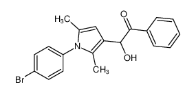 2-(1-(4-bromophenyl)-2,5-dimethyl-1H-pyrrol-3-yl)-2-hydroxy-1-phenylethan-1-one CAS:682772-03-8 manufacturer & supplier