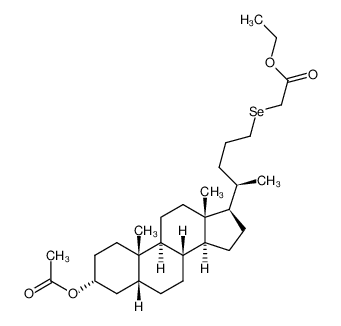 3α-acetoxy-24-(carboxymethylseleno)-5β-cholane ethyl ester CAS:68278-31-9 manufacturer & supplier