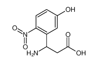 3-amino-3-(5-hydroxy-2-nitrophenyl)propanoic acid CAS:682803-59-4 manufacturer & supplier