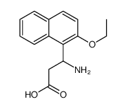 3-amino-3-(2-ethoxynaphthalen-1-yl)propanoic acid CAS:682804-42-8 manufacturer & supplier