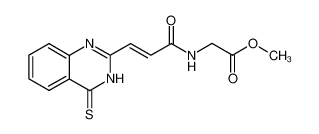 methyl [3-(4-thioxo-3,4-dihydroquinazolin-2-yl)acryloylamino]acetate CAS:682807-52-9 manufacturer & supplier