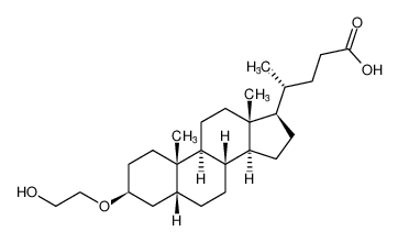 Cholan-24-oic acid, 3-(2-hydroxyethoxy)-, (3b,5b)- CAS:682812-33-5 manufacturer & supplier