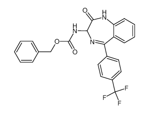 [2-oxo-5-(4-trifluoromethylphenyl)-2,3-dihydro-1H-benzo[e][1,4]diazepin-3-yl]carbamic acid benzyl ester CAS:682812-79-9 manufacturer & supplier