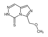 Imidazo[1,5-d][1,2,4]triazine-4(3H)-thione, 6-(methoxymethyl)- CAS:68282-98-4 manufacturer & supplier