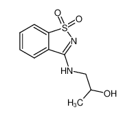 1-(1,1-dioxo-1H-1λ6-benzo[d]isothiazol-3-ylamino)-propan-2-ol CAS:68287-25-2 manufacturer & supplier