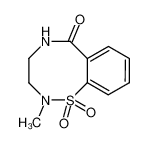 2-methyl-1,1-dioxo-2,3,4,5-tetrahydro-1H-1λ6-benzo[g][1,2,5]thiadiazocin-6-one CAS:68287-55-8 manufacturer & supplier