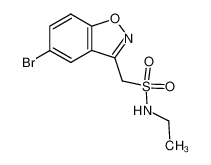 C-(5-bromo-benzo[d]isoxazol-3-yl)-N-ethyl-methanesulfonamide CAS:68292-19-3 manufacturer & supplier