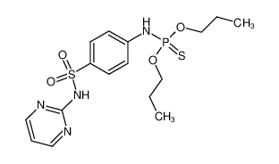 (4-pyrimidin-2-ylsulfamoyl-phenyl)-phosphoramidothioic acid O,O'-dipropyl ester CAS:68293-21-0 manufacturer & supplier