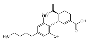 (1S,6S)-2',6'-dihydroxy-4'-pentyl-6-(prop-1-en-2-yl)-1,4,5,6-tetrahydro-[1,1'-biphenyl]-3-carboxylic acid CAS:68295-94-3 manufacturer & supplier