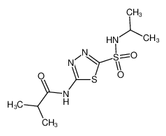 5-isobutyrylamino-[1,3,4]thiadiazole-2-sulfonic acid isopropylamide CAS:68300-58-3 manufacturer & supplier