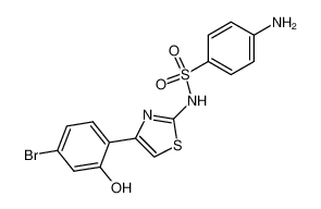 4-amino-N-[4-(4-bromo-2-hydroxy-phenyl)-thiazol-2-yl]-benzenesulfonamide CAS:68301-54-2 manufacturer & supplier