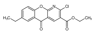 ethyl 2-chloro-7-ethyl-5-oxo-5H-chromeno[2,3-b]pyridine-3-carboxylate CAS:68302-37-4 manufacturer & supplier