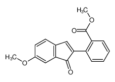 2-(6-Methoxy-1-oxo-1H-inden-2-yl)-benzoic acid methyl ester CAS:68306-16-1 manufacturer & supplier